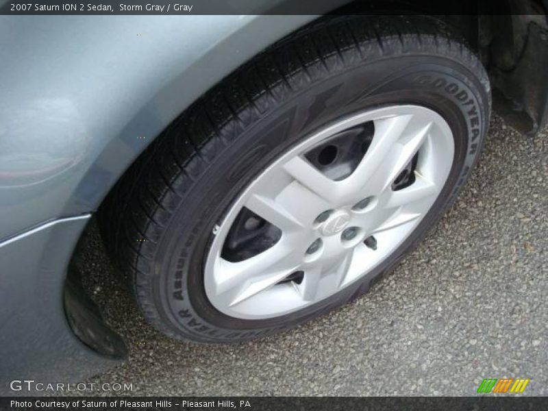 Storm Gray / Gray 2007 Saturn ION 2 Sedan