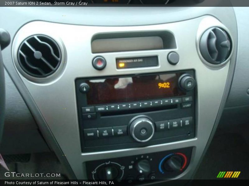 Storm Gray / Gray 2007 Saturn ION 2 Sedan