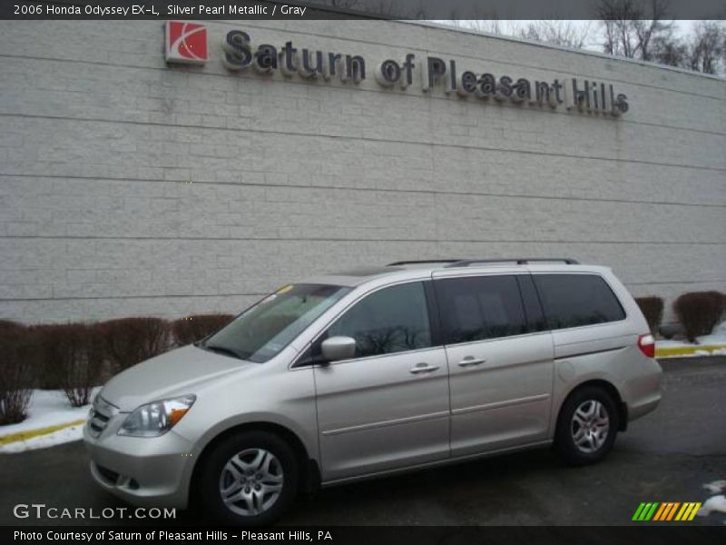 Silver Pearl Metallic / Gray 2006 Honda Odyssey EX-L