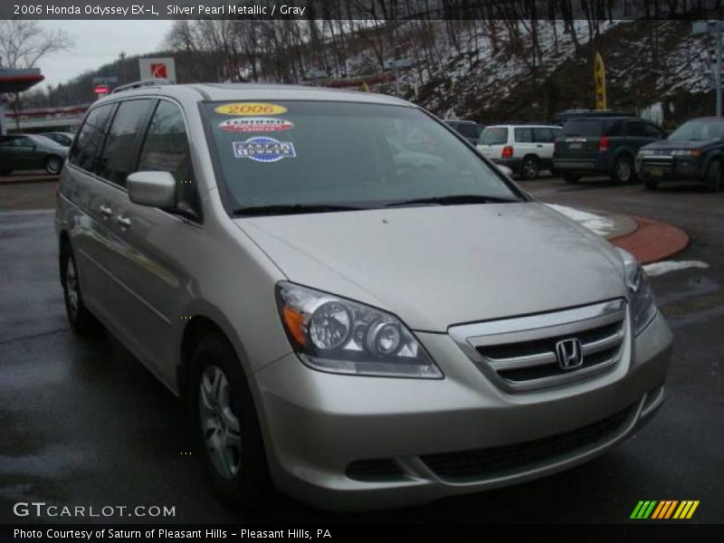 Silver Pearl Metallic / Gray 2006 Honda Odyssey EX-L