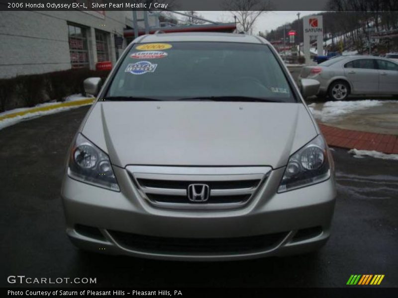 Silver Pearl Metallic / Gray 2006 Honda Odyssey EX-L