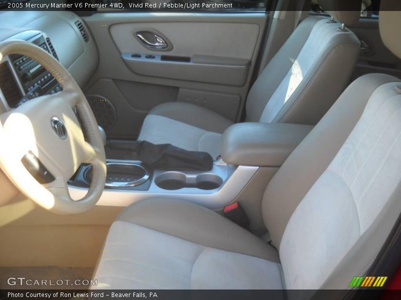 Vivid Red / Pebble/Light Parchment 2005 Mercury Mariner V6 Premier 4WD