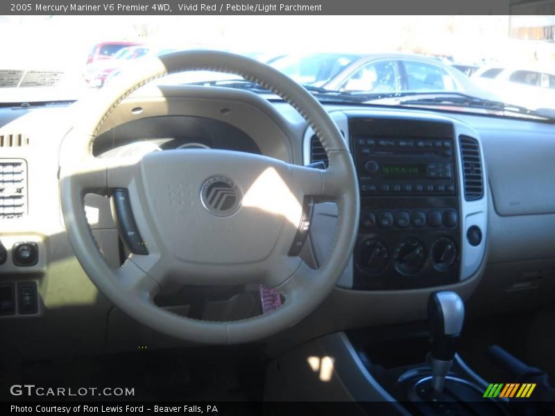 Vivid Red / Pebble/Light Parchment 2005 Mercury Mariner V6 Premier 4WD