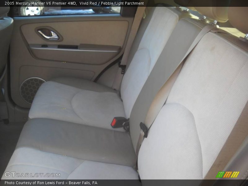 Vivid Red / Pebble/Light Parchment 2005 Mercury Mariner V6 Premier 4WD