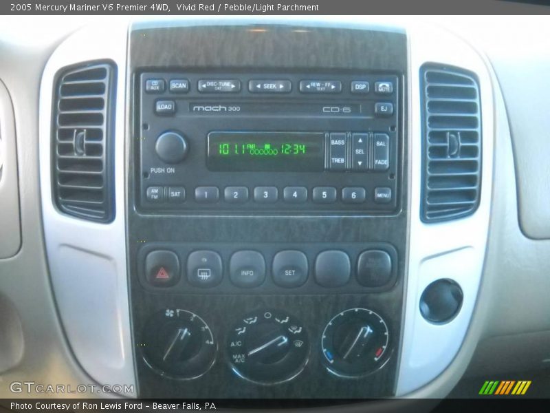 Vivid Red / Pebble/Light Parchment 2005 Mercury Mariner V6 Premier 4WD