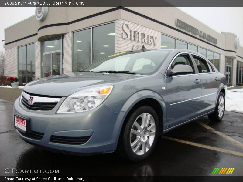 Ocean Mist / Gray 2008 Saturn Aura XE 3.5