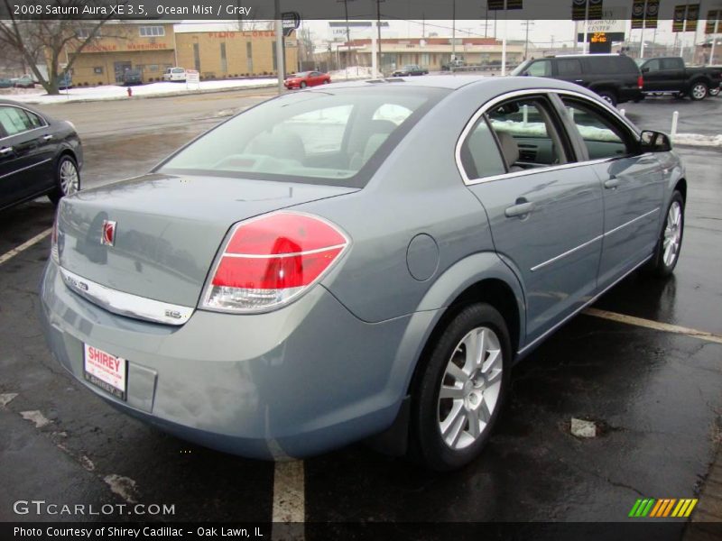 Ocean Mist / Gray 2008 Saturn Aura XE 3.5