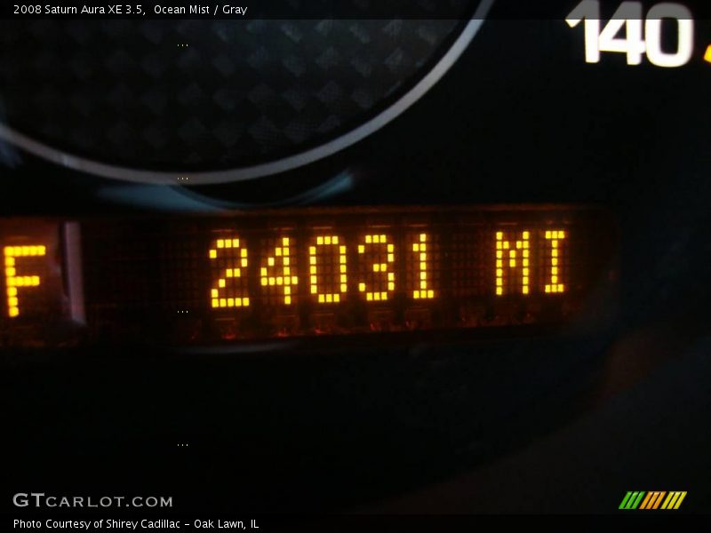 Ocean Mist / Gray 2008 Saturn Aura XE 3.5