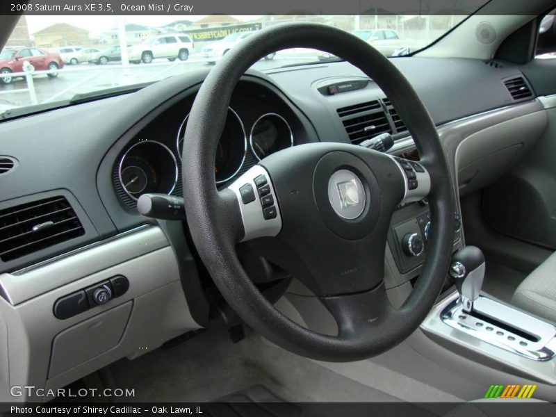 Ocean Mist / Gray 2008 Saturn Aura XE 3.5
