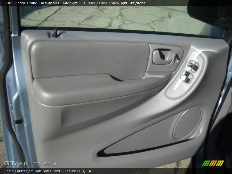 Midnight Blue Pearl / Dark Khaki/Light Graystone 2005 Dodge Grand Caravan SXT