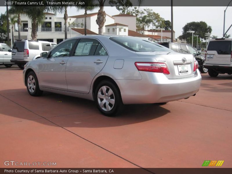 Titanium Metallic / Ash 2007 Toyota Camry LE