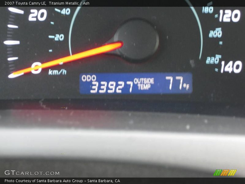Titanium Metallic / Ash 2007 Toyota Camry LE