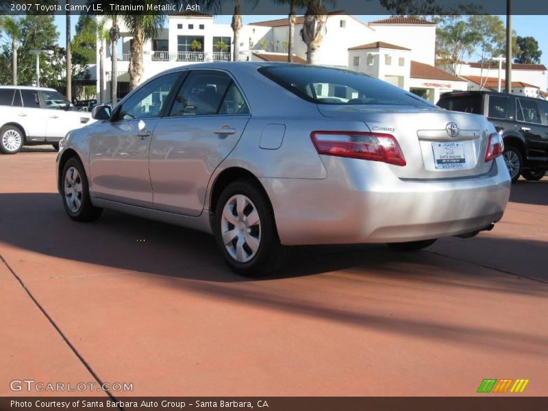 Titanium Metallic / Ash 2007 Toyota Camry LE