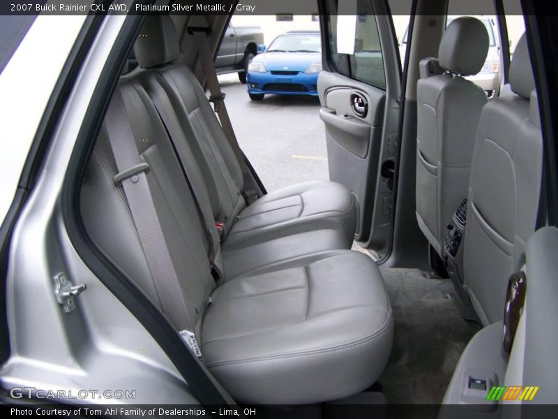 Platinum Silver Metallic / Gray 2007 Buick Rainier CXL AWD