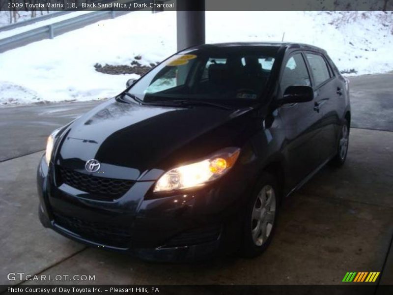 Black Sand Mica / Dark Charcoal 2009 Toyota Matrix 1.8