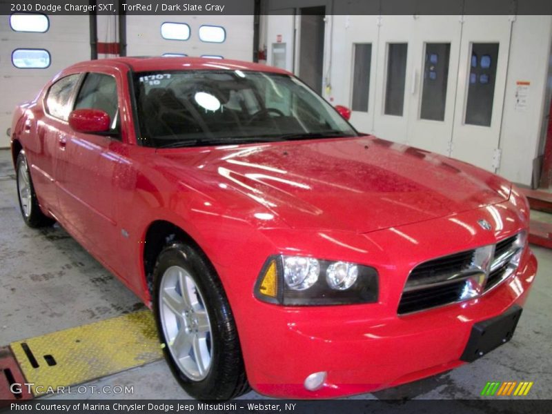 TorRed / Dark Slate Gray 2010 Dodge Charger SXT