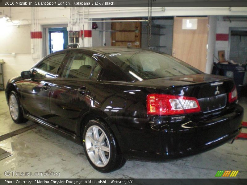 Kalapana Black / Black 2010 Mitsubishi Galant Sport Edition
