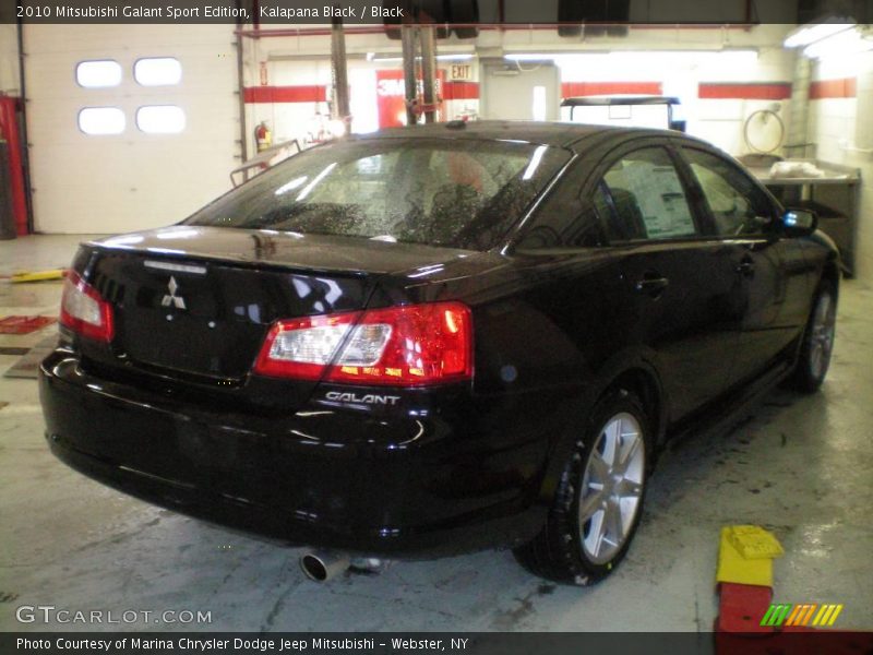 Kalapana Black / Black 2010 Mitsubishi Galant Sport Edition
