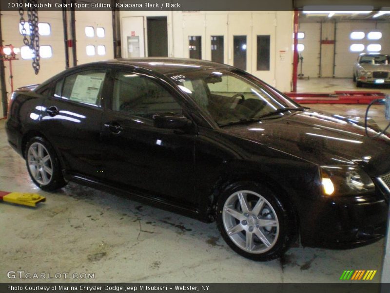 Kalapana Black / Black 2010 Mitsubishi Galant Sport Edition