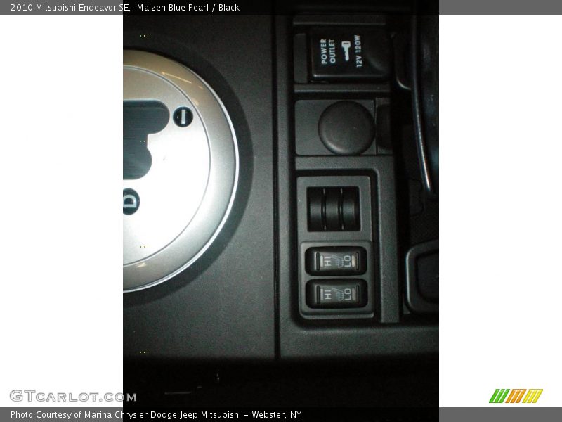 Maizen Blue Pearl / Black 2010 Mitsubishi Endeavor SE
