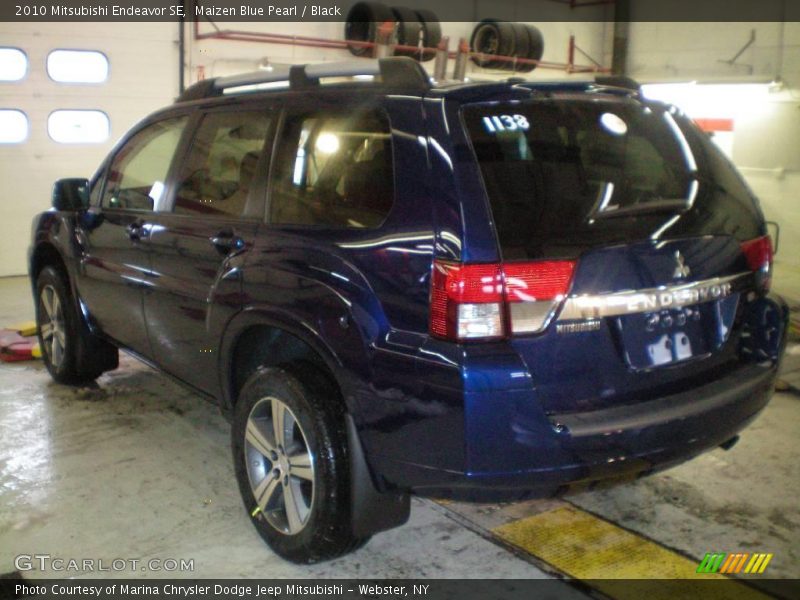 Maizen Blue Pearl / Black 2010 Mitsubishi Endeavor SE