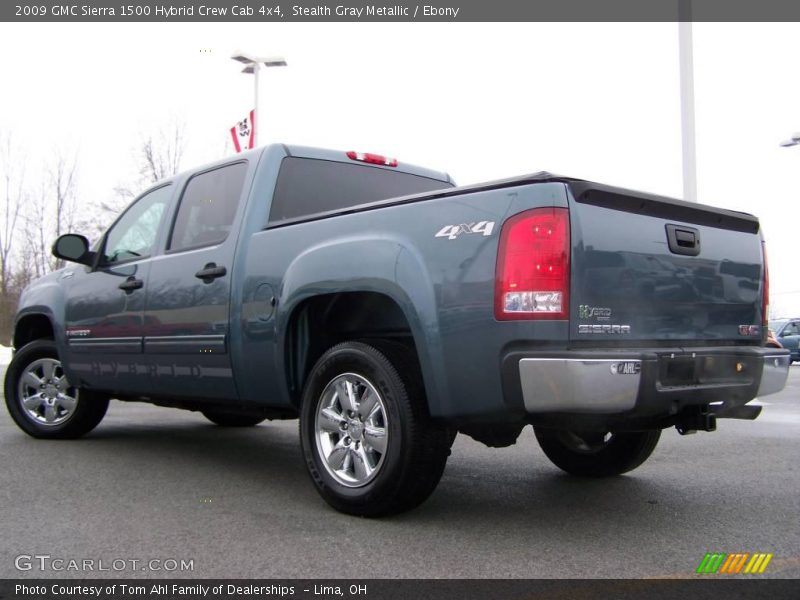 Stealth Gray Metallic / Ebony 2009 GMC Sierra 1500 Hybrid Crew Cab 4x4