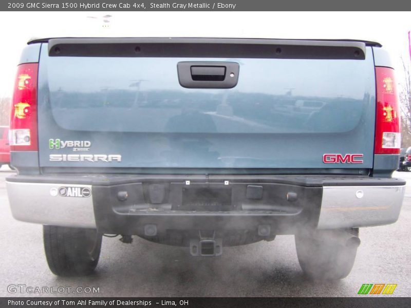 Stealth Gray Metallic / Ebony 2009 GMC Sierra 1500 Hybrid Crew Cab 4x4