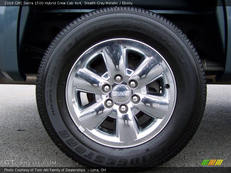 Stealth Gray Metallic / Ebony 2009 GMC Sierra 1500 Hybrid Crew Cab 4x4