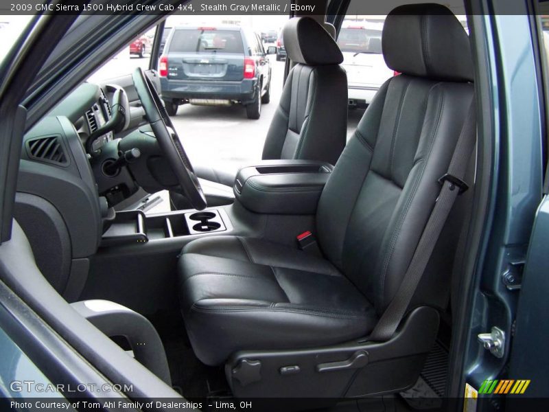 Stealth Gray Metallic / Ebony 2009 GMC Sierra 1500 Hybrid Crew Cab 4x4