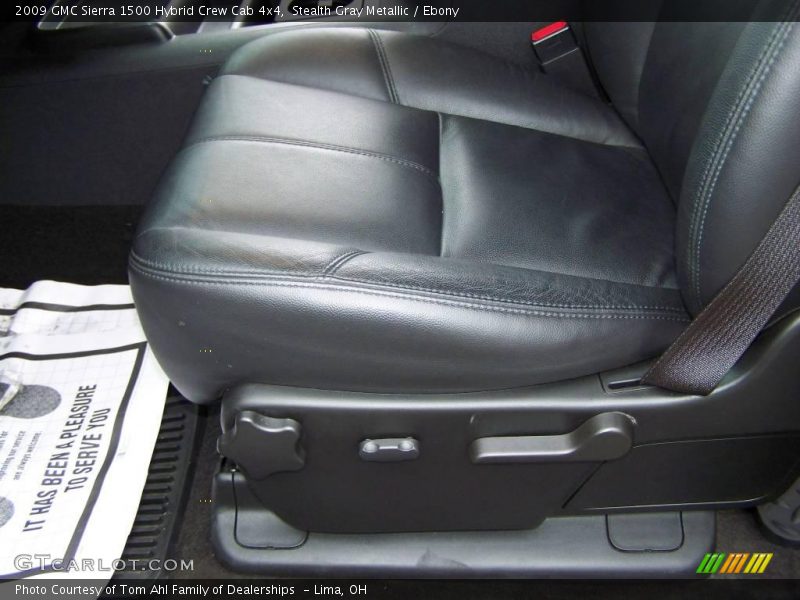 Stealth Gray Metallic / Ebony 2009 GMC Sierra 1500 Hybrid Crew Cab 4x4