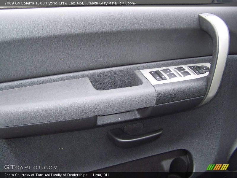 Stealth Gray Metallic / Ebony 2009 GMC Sierra 1500 Hybrid Crew Cab 4x4