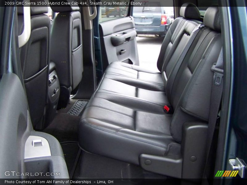 Stealth Gray Metallic / Ebony 2009 GMC Sierra 1500 Hybrid Crew Cab 4x4