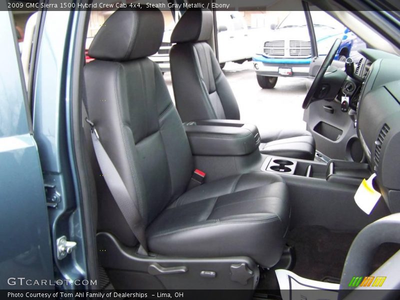 Stealth Gray Metallic / Ebony 2009 GMC Sierra 1500 Hybrid Crew Cab 4x4
