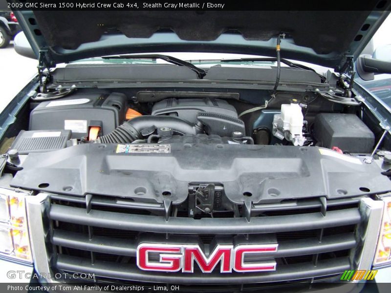 Stealth Gray Metallic / Ebony 2009 GMC Sierra 1500 Hybrid Crew Cab 4x4