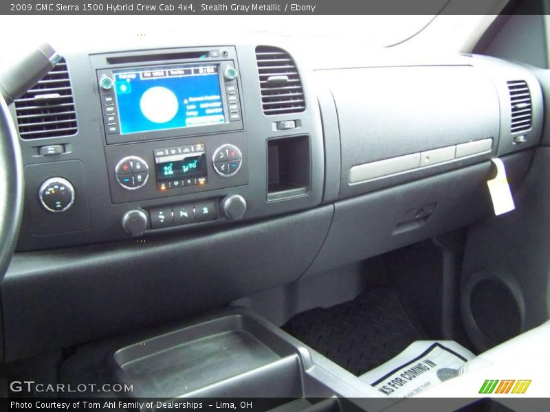 Stealth Gray Metallic / Ebony 2009 GMC Sierra 1500 Hybrid Crew Cab 4x4