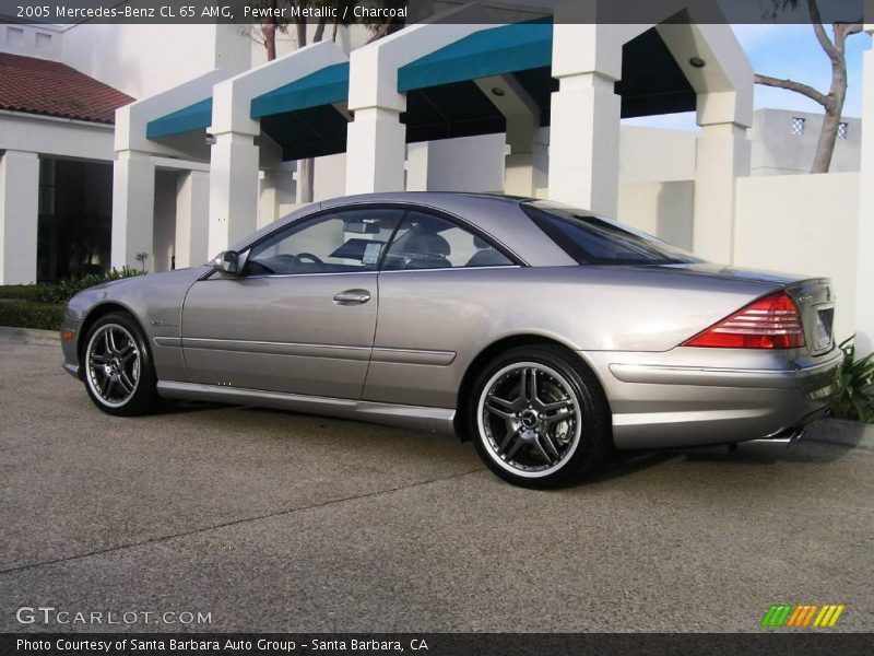 Pewter Metallic / Charcoal 2005 Mercedes-Benz CL 65 AMG