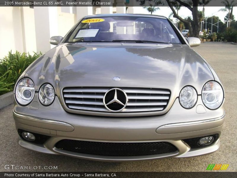 Pewter Metallic / Charcoal 2005 Mercedes-Benz CL 65 AMG