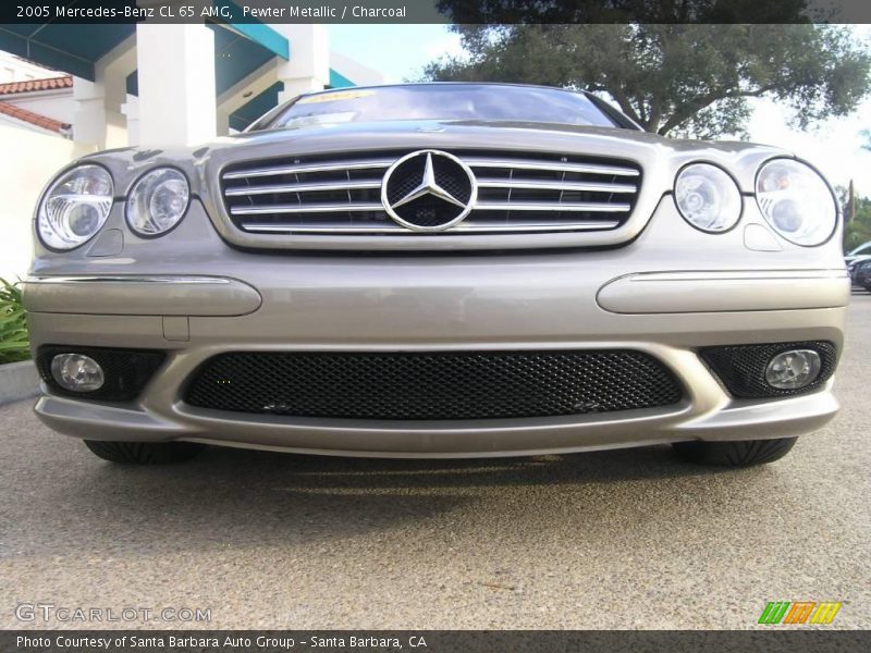 Pewter Metallic / Charcoal 2005 Mercedes-Benz CL 65 AMG