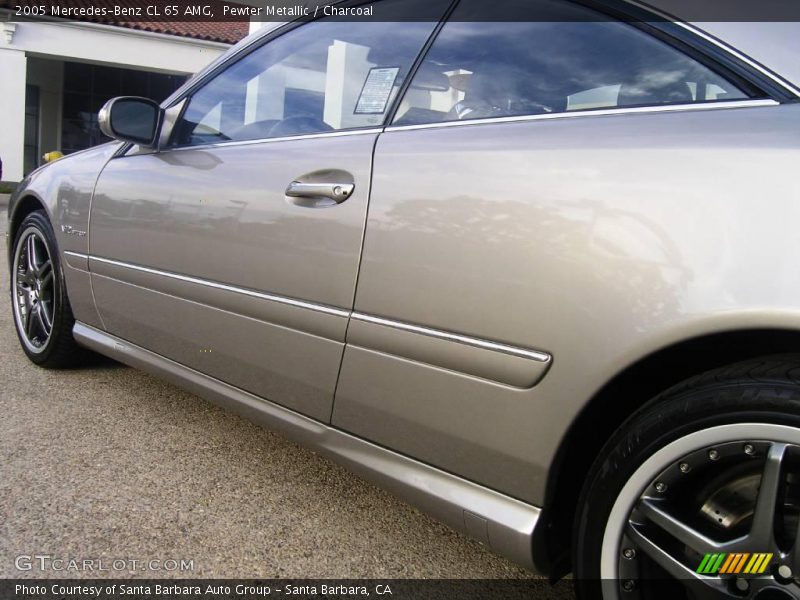Pewter Metallic / Charcoal 2005 Mercedes-Benz CL 65 AMG