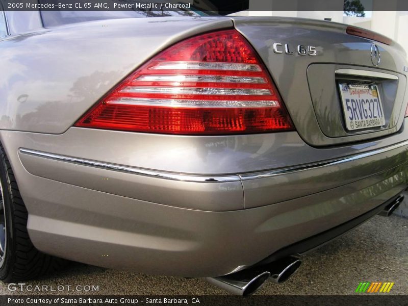 Pewter Metallic / Charcoal 2005 Mercedes-Benz CL 65 AMG