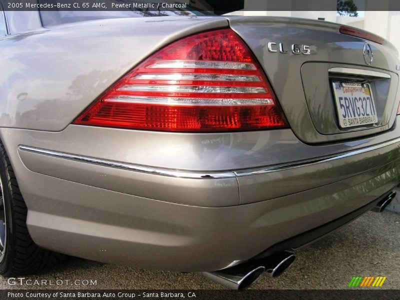 Pewter Metallic / Charcoal 2005 Mercedes-Benz CL 65 AMG