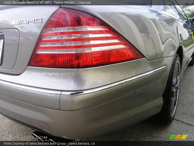 Pewter Metallic / Charcoal 2005 Mercedes-Benz CL 65 AMG