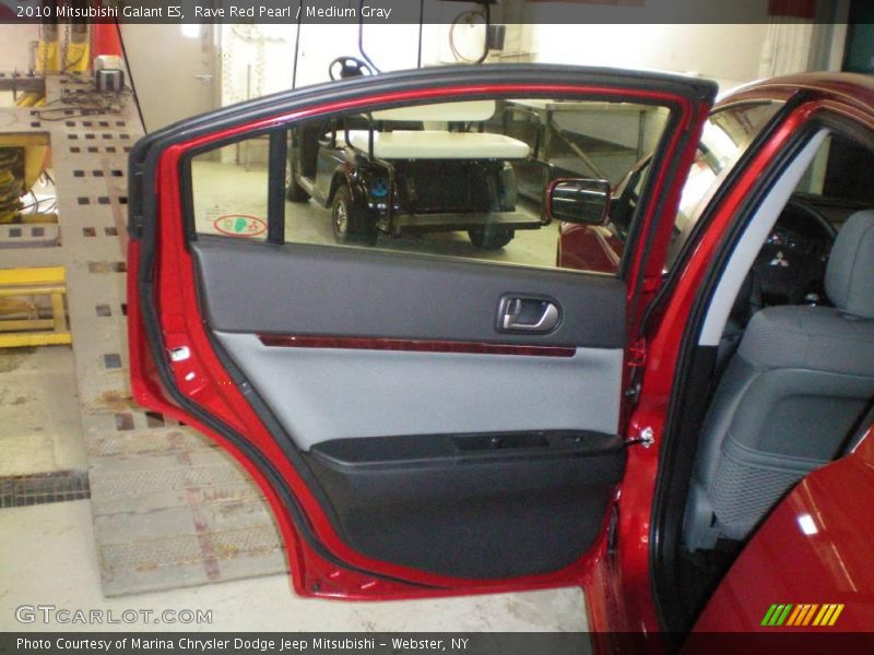 Rave Red Pearl / Medium Gray 2010 Mitsubishi Galant ES