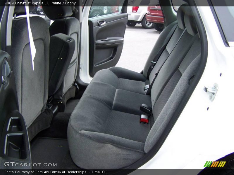 White / Ebony 2009 Chevrolet Impala LT