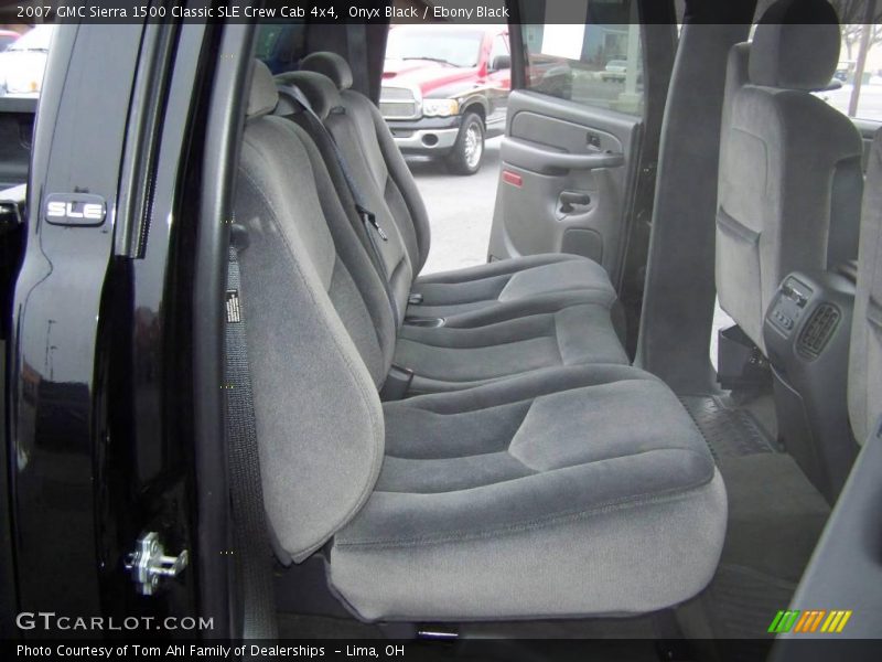 Onyx Black / Ebony Black 2007 GMC Sierra 1500 Classic SLE Crew Cab 4x4