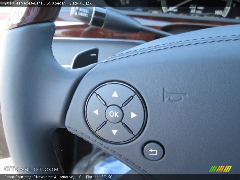Black / Black 2010 Mercedes-Benz S 550 Sedan