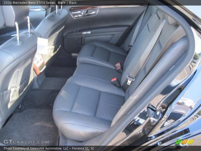 Black / Black 2010 Mercedes-Benz S 550 Sedan