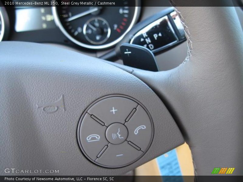 Steel Grey Metallic / Cashmere 2010 Mercedes-Benz ML 350