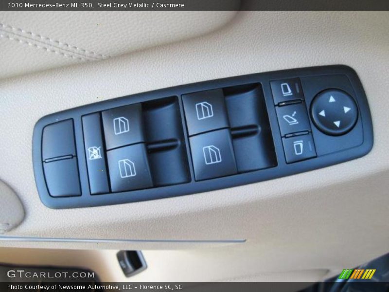 Steel Grey Metallic / Cashmere 2010 Mercedes-Benz ML 350