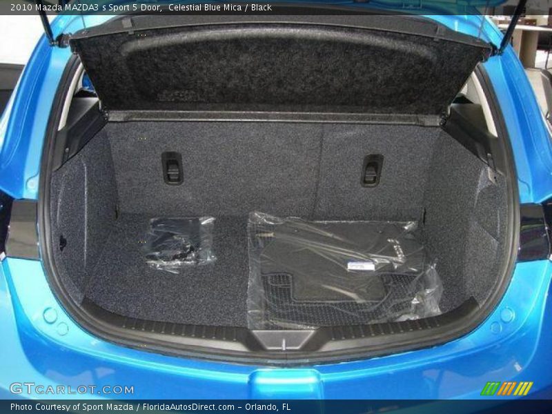 Celestial Blue Mica / Black 2010 Mazda MAZDA3 s Sport 5 Door